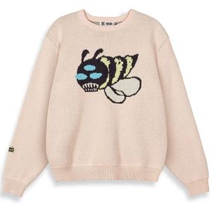 Grimey X Dc Shoes The Swarm Raw Honey Knit Trui