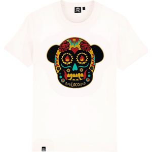 Num Wear Loco Monky Mexico Short Sleeve T-shirt Goud 2XL Man