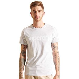 Superdry Core Logo Short Sleeve T-shirt Wit S Man