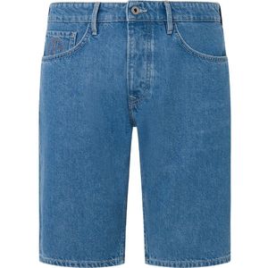 Pepe Jeans Relaxed Rclm Fit Denim Shorts Blauw 33 Man