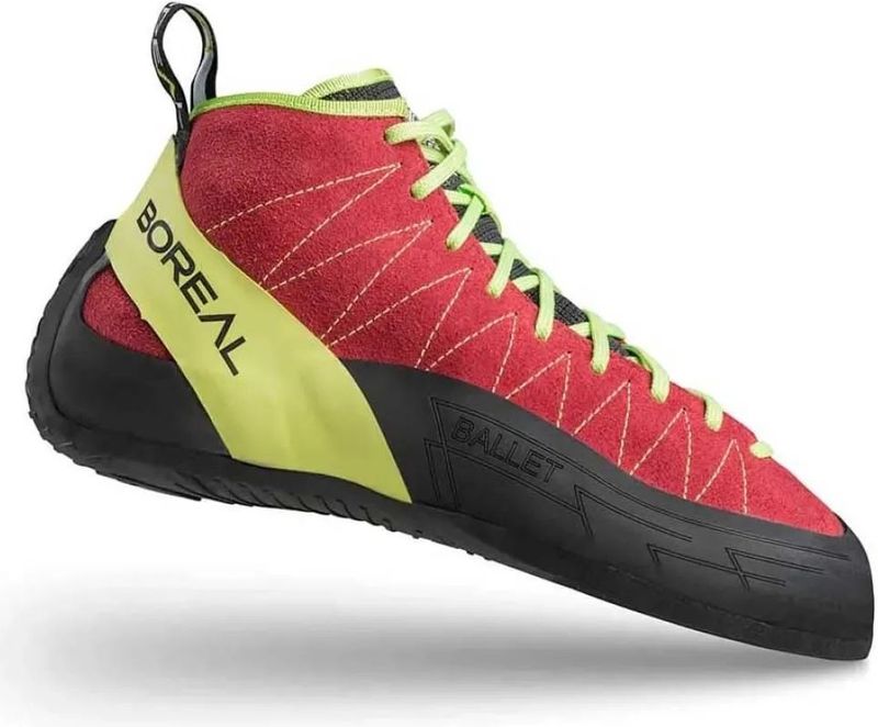 BOREAL - Ballet - Klimschoen - Zwart - Leer