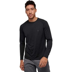 T-shirt - Black Diamond Lightwire - Langsleeve Tech Tee - Zwart