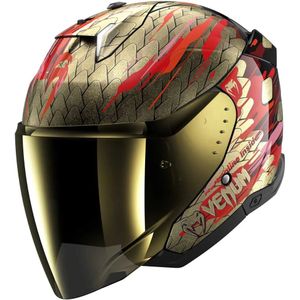 Shark - Skwal I3 Jet Venum - Integraalhelm - Zwart / Rood / Goud