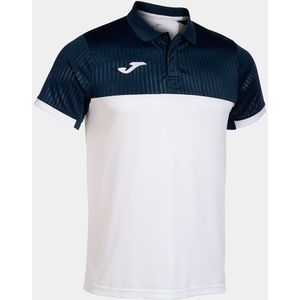 Joma Montreal Short Sleeve Polo Wit,Blauw 11-12 Years