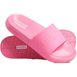 Superdry Code Logo Vegan Slippers Gerenoveerd