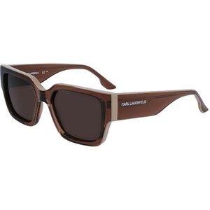Karl Lagerfeld 6142s Sunglasses Bruin Tortoise 6/CAT3 Man