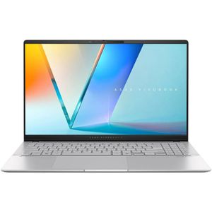 ASUS - Vivobook S 15 OLED S5507QA-MA049W - Notebook - Zilver - 15,6 inch - Snapdragon X Elite X1E-78-100 - 32 GB RAM - 1 TB SSD