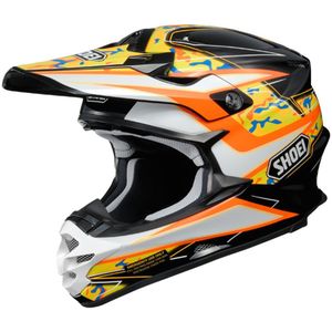 Shoei Vfx-w Turmoil Tc8 Offroadhelm