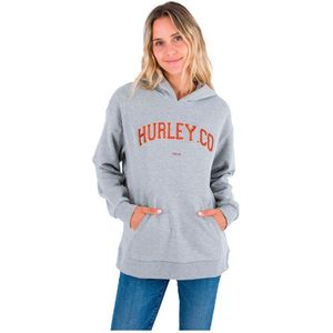 Hurley Os University Hoodie Grijs S Vrouw