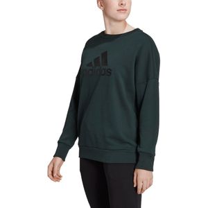 Adidas Fi Bos Crew Sweatshirt Groen S / Regular Vrouw