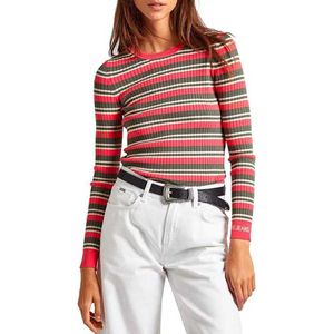 Pepe Jeans Gabriella Round Neck Sweater Rood XS Vrouw
