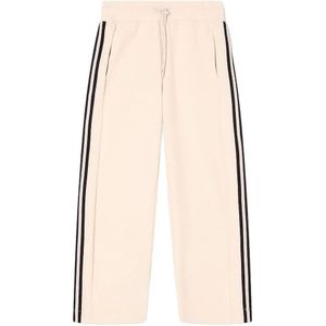 EA7voor vrouwen. 7W000568_AF15528 Sportieve 4Ever broek beige (XS), Casual, Sportief, Katoen, Meerdere sporten, Polyester