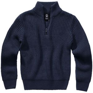 Brandit Marine Troyer High Neck Sweater Blauw 170-176 cm