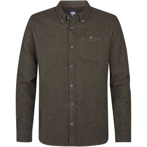 Petrol Industries M-3050-sil407 Overhemd Met Lange Mouwen