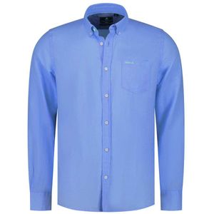 Nza New Zealand Okarito Long Sleeve Shirt Blauw M Man