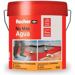 Fischer - Waterproofing - Grijs - 4 L - Impermeabel