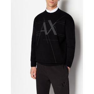 Armani Exchange 6rzm5a-zmu7z Sweater Zwart XL Man