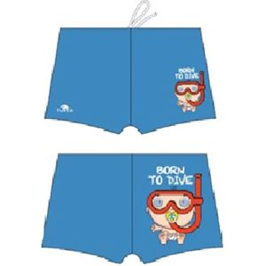 Turbo - Born To Dive - Zwemboxer - Blauw