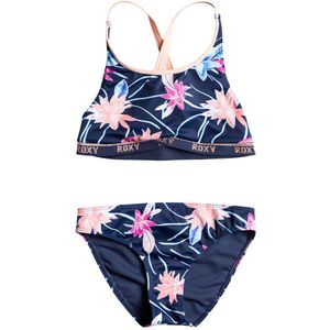 Roxy Splendid Crop Bikini Blauw 16 Years