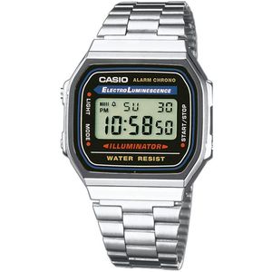 Casio A168wa1w Watch Zilver