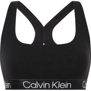 Calvin Klein Underwear Unlined Cotton Bralette Zwart M Vrouw