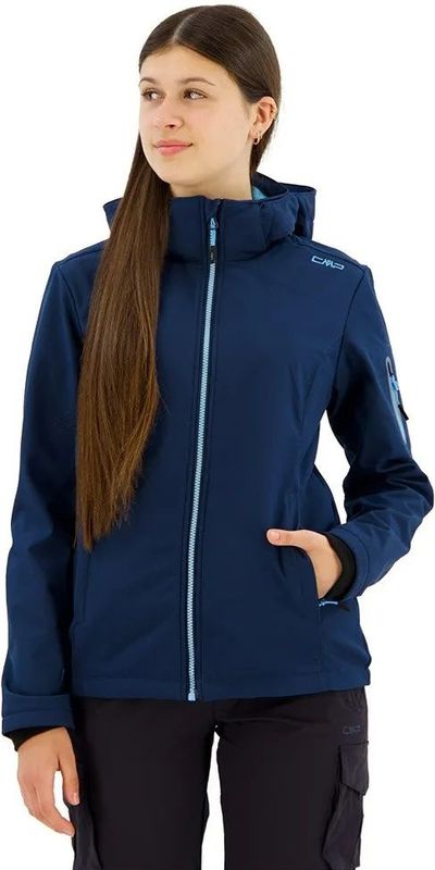 CMP - Waterdichte Jas - Met Capuchon - Softshell - Fleece Voering - Clima Protect