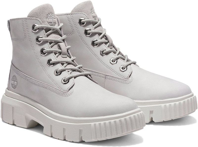 Timberland Greyfield Leather Laarzen Grijs Vrouw