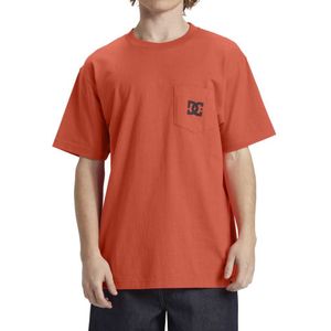 Dc Shoes Star Pocket Short Sleeve T-shirt Oranje S Man