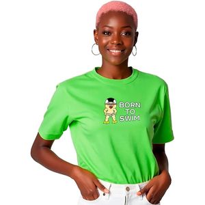 Kruskis Born To Swim T-shirt Met Korte Mouwen
