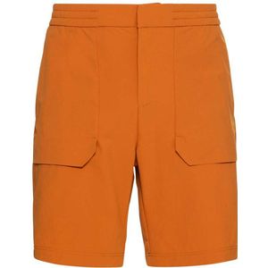 Odlo Short Halden Shorts Oranje 52 Man