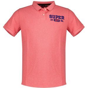 Superdry Vintage Superstate Short Sleeve Polo Roze L Man