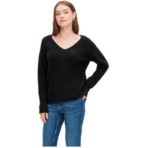 Pieces Ellen V Neck Sweater Zwart XS Vrouw