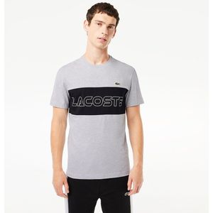Lacoste Th1712-00 Short Sleeve T-shirt Grijs 2XL Man