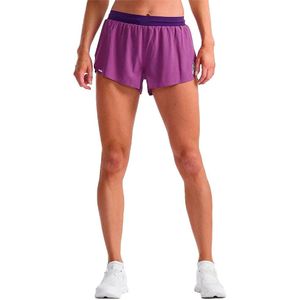 2xu - Light Speed - Korte Broek - Bosbes-violet - 3 Inch