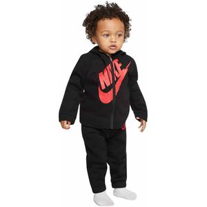 Nike Kids Sueded Fleece Futura Jogger Track Suit Tracksuit Zwart 12 Months