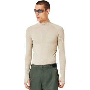 Oakley - Le Latitude Soar - Technisch T-shirt - Beige - Lange Mouwen