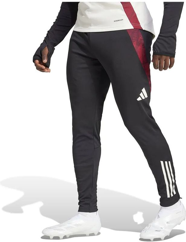 adidas - Manchester United Trainingsbroek - Wit - 100% Gerecycled Polyester