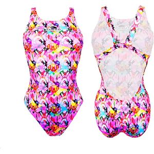 Turbo - ADN - Badpak - Veelkleurig - 2XL - Voor Vrouw