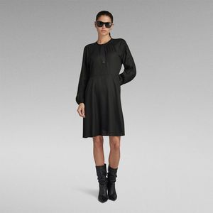 G-star D23603-d297 Long Sleeve Short Dress Zwart L Vrouw