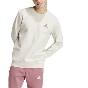Adidas - Feelcozy Essentials - Fleece Sweatshirt - Warm - Geribbelde Ronde Hals