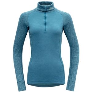 Devold Of Norway Duo Active Merino 205 Half Zip Long Sleeve T-shirt Blauw XS Vrouw