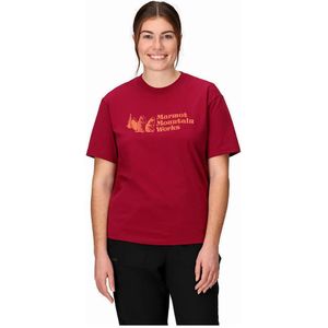 Marmot Mountain Works T-shirt Met Korte Mouwen