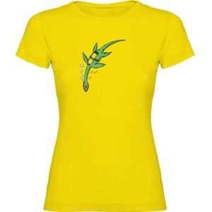 Kruskis Dino Dive Dames T-shirt Met Korte Mouwen