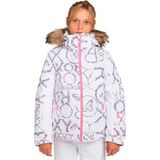 Roxy - Pie - Snow Jacket - Meisjes - Groen - 55% Gerecycled Polyester