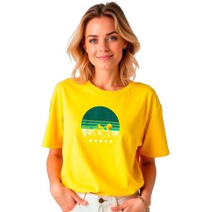 Kruskis Five Stars T-shirt Met Korte Mouwen