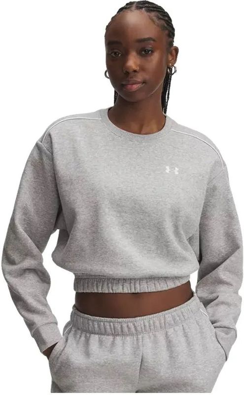Under Armour - Rival Fleece Piped Crew - Sweatshirt - Licht - Comfortabel - Superzacht