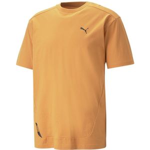 Puma Rad/cal Short Sleeve T-shirt Oranje M Man