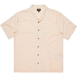 Billabong - Vacay Solid - Overhemd - Korte Mouwen - Linnen Lyocell-mix