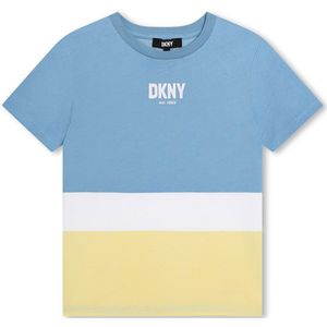 Dkny D60022 Short Sleeve T-shirt Blauw 16 Years