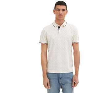 Tom Tailor Allover Printed 1035521 Korte Mouw Poloshirt